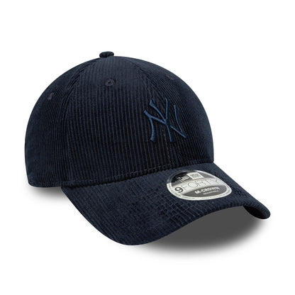 Gorra de béisbol 9FORTY M-Crown MLB Cord NY Yankees de New Era - Azul Marino