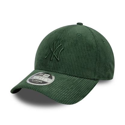 Gorra de béisbol 9FORTY M-Crown MLB Cord New York Yankees de New Era - Verde