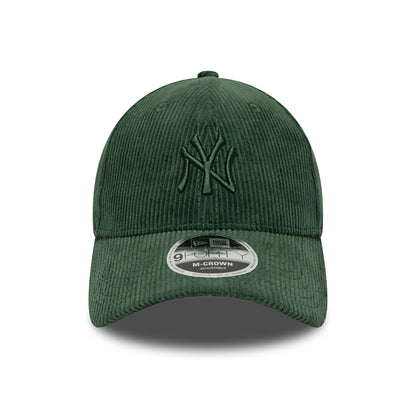 Gorra de béisbol 9FORTY M-Crown MLB Cord New York Yankees de New Era - Verde