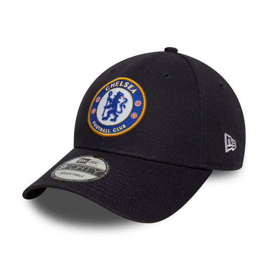 Gorra de béisbol 9FORTY Core Lion Crest Chelsea FC de New Era - Azul Marino