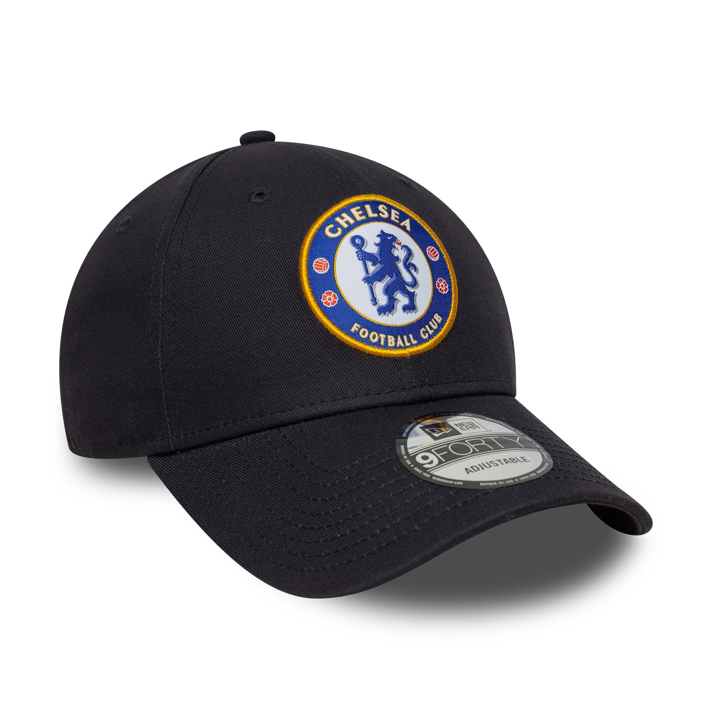Gorra de béisbol 9FORTY Core Lion Crest Chelsea FC de New Era - Azul Marino