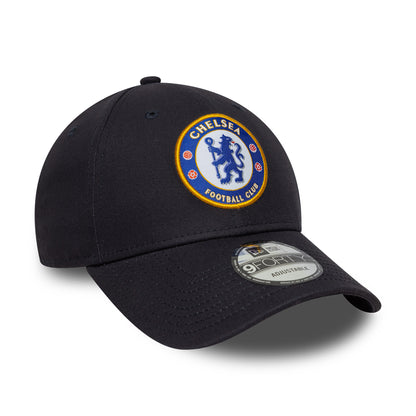Gorra de béisbol 9FORTY Core Lion Crest Chelsea FC de New Era - Azul Marino