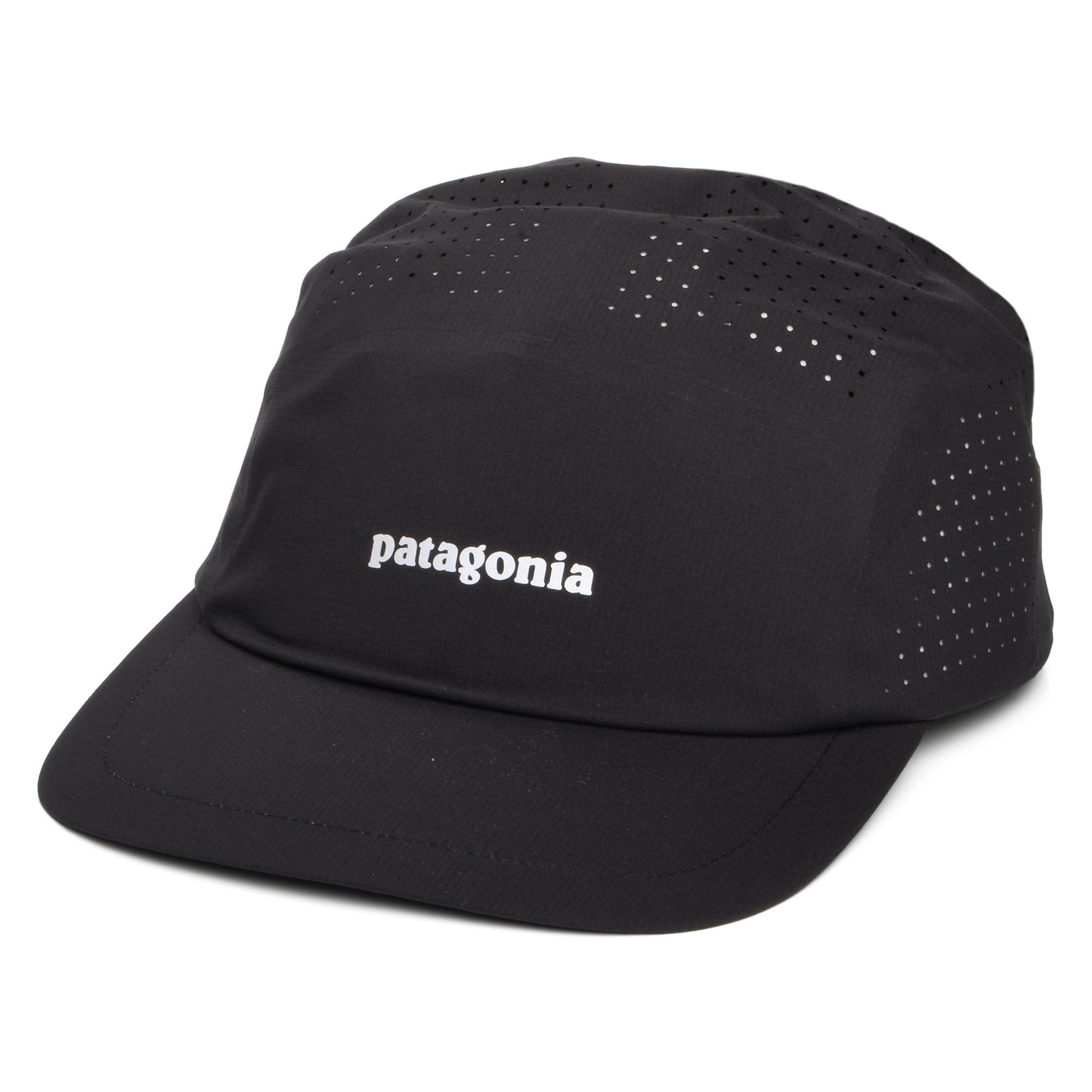 Gorra 5 paneles Ultra Lightweight Ridge reciclado de Patagonia - Negro