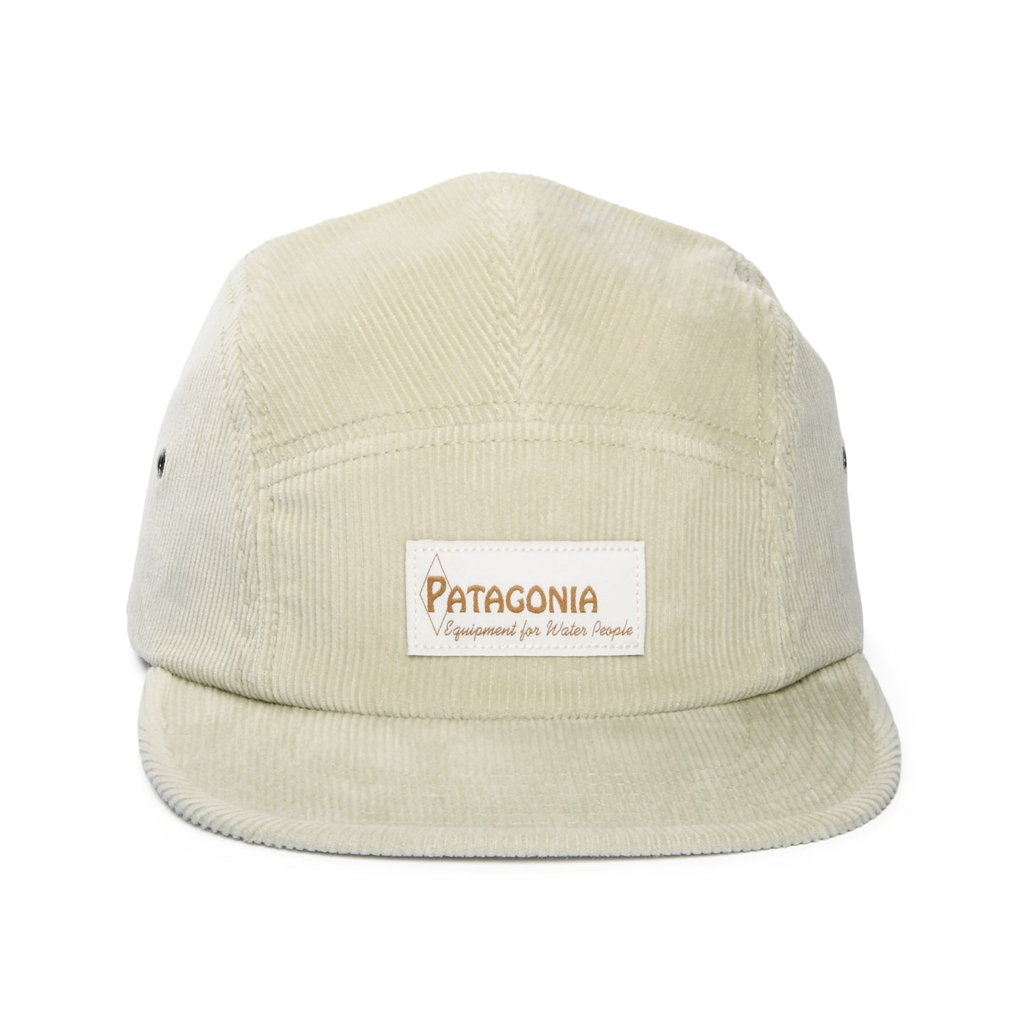 Gorra 5 paneles Water People Label Graphic Maclure de pana de Patagonia - Piedra