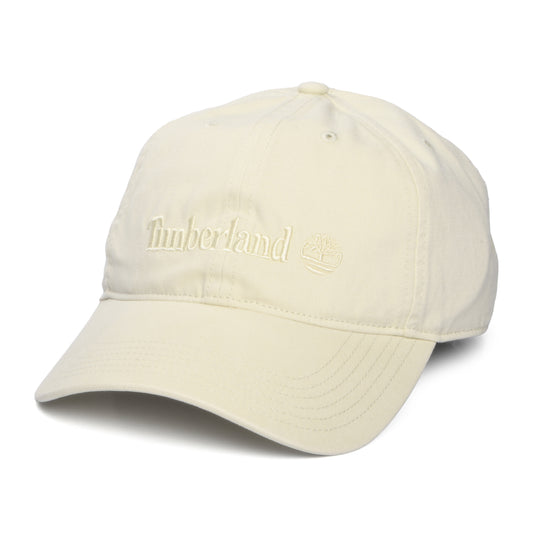 Gorra de béisbol Cooper Hill de lona de algodón de Timberland - Beige Masilla