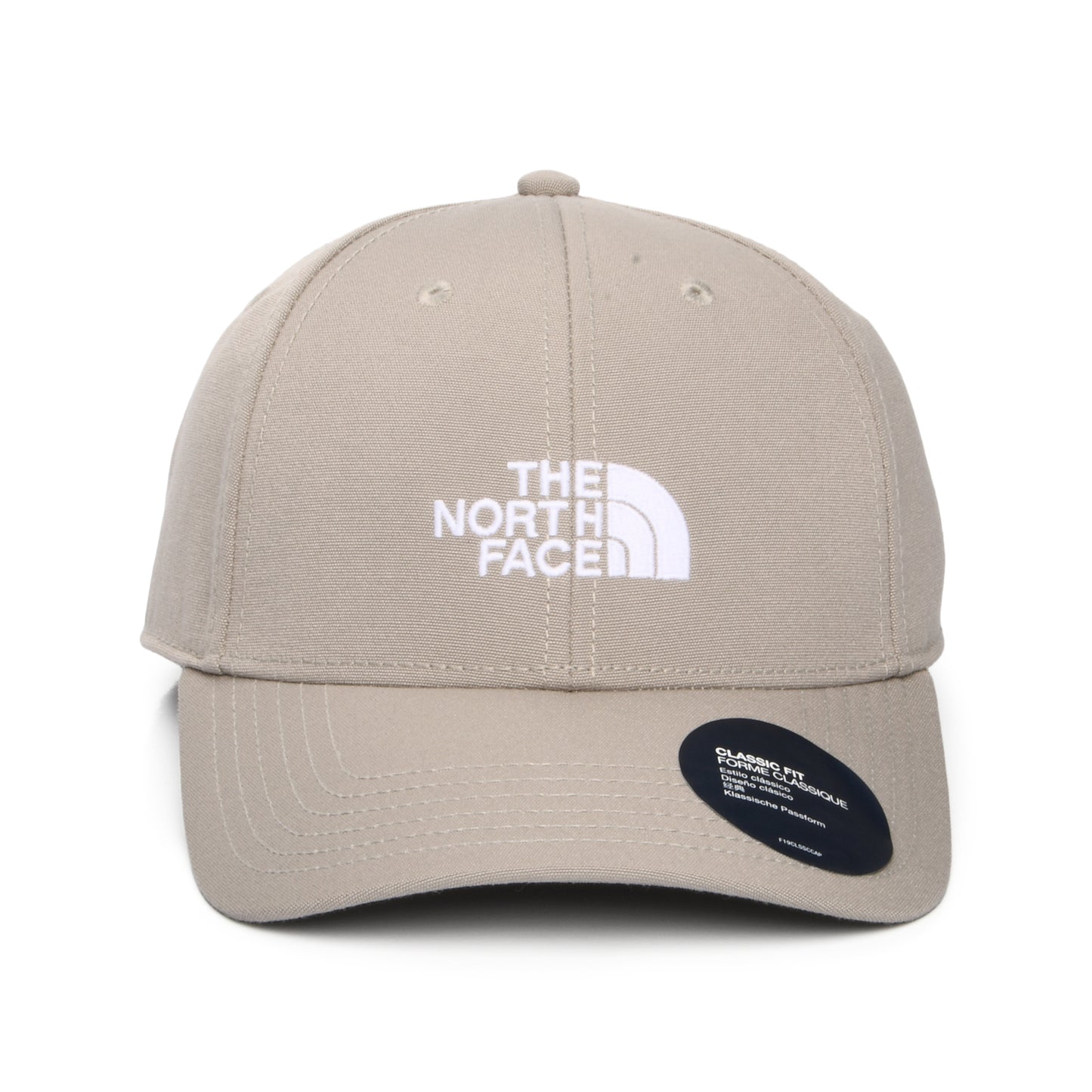 Gorra de béisbol 66 Classic reciclada de The North Face - Piedra