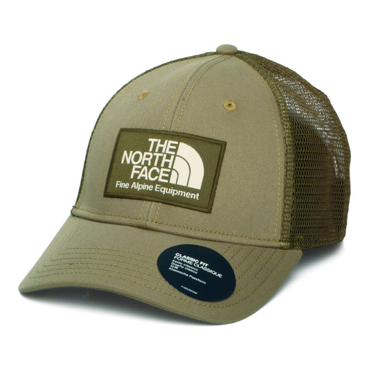 Gorra de camionero Mudder reciclado de The North Face - Gris Topo-Verde Oliva