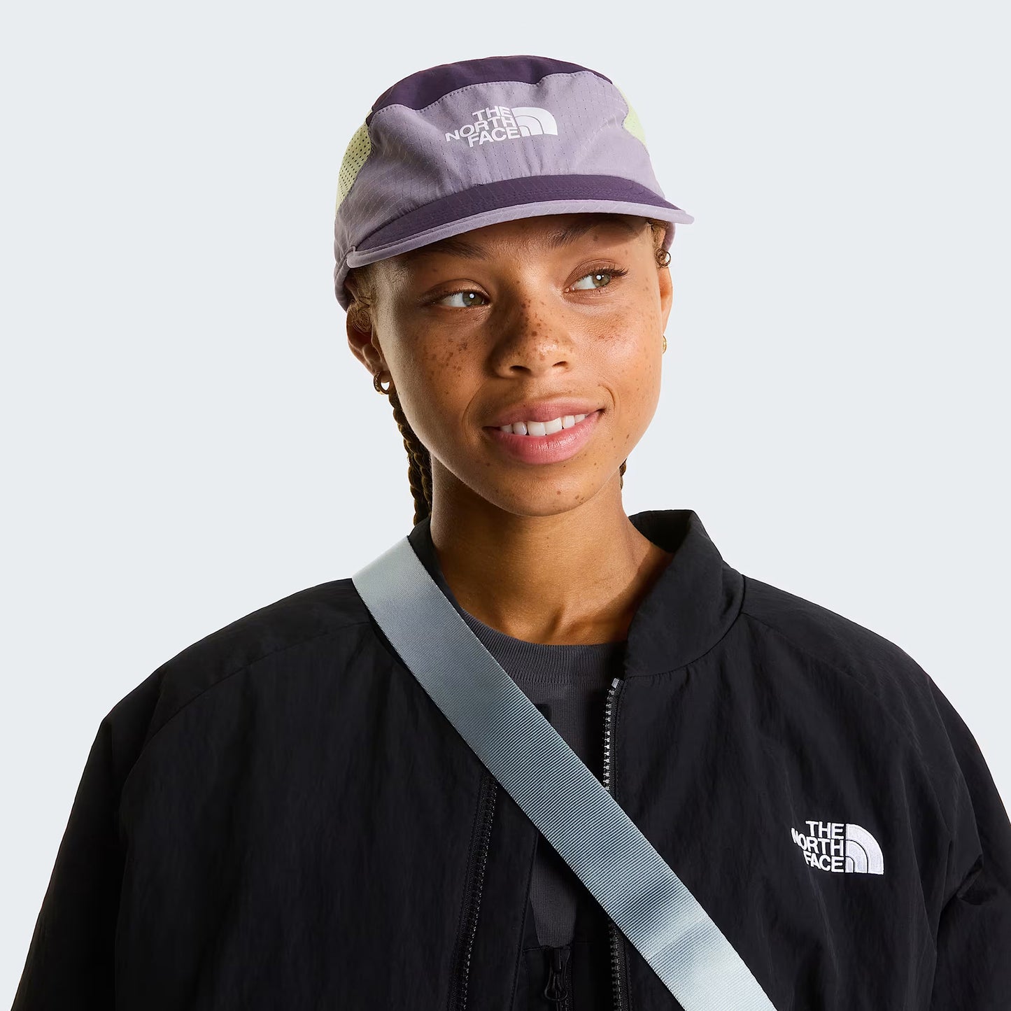 Gorra 5 paneles Summer LT Running de The North Face - Morado-Lima