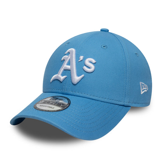 Gorra de béisbol 9FORTY MLB League Essential Athletics de New Era - Azul Cielo-Blanco