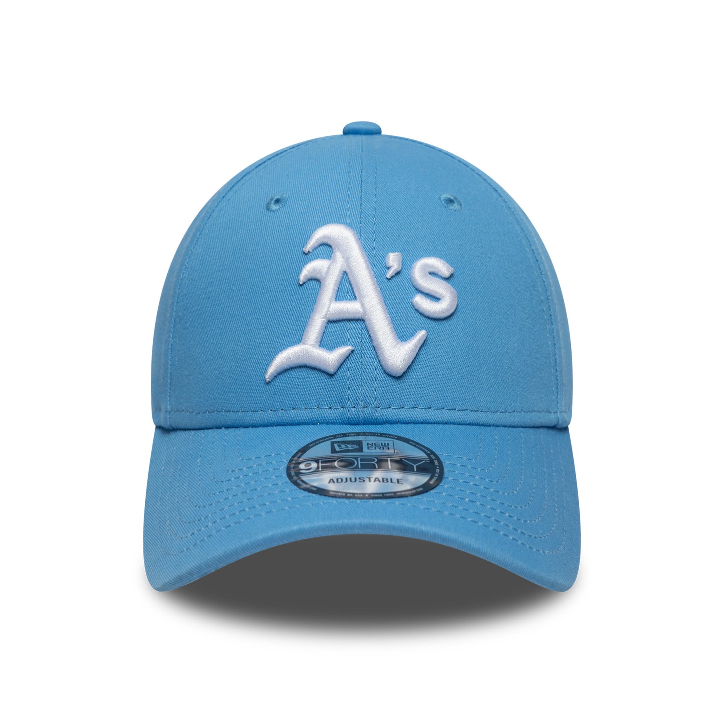 Gorra de béisbol 9FORTY MLB League Essential Athletics de New Era - Azul Cielo-Blanco