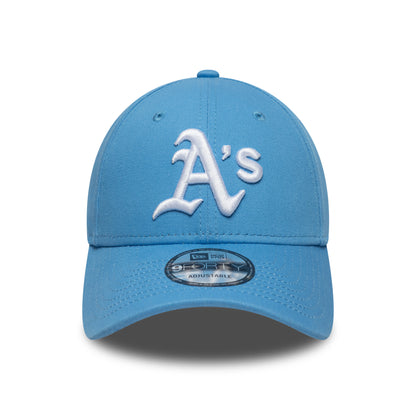 Gorra de béisbol 9FORTY MLB League Essential Athletics de New Era - Azul Cielo-Blanco