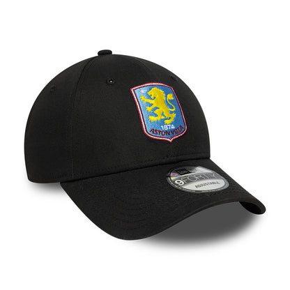 Gorra de béisbol 9FORTY Core Aston Villa FC de New Era - Negro