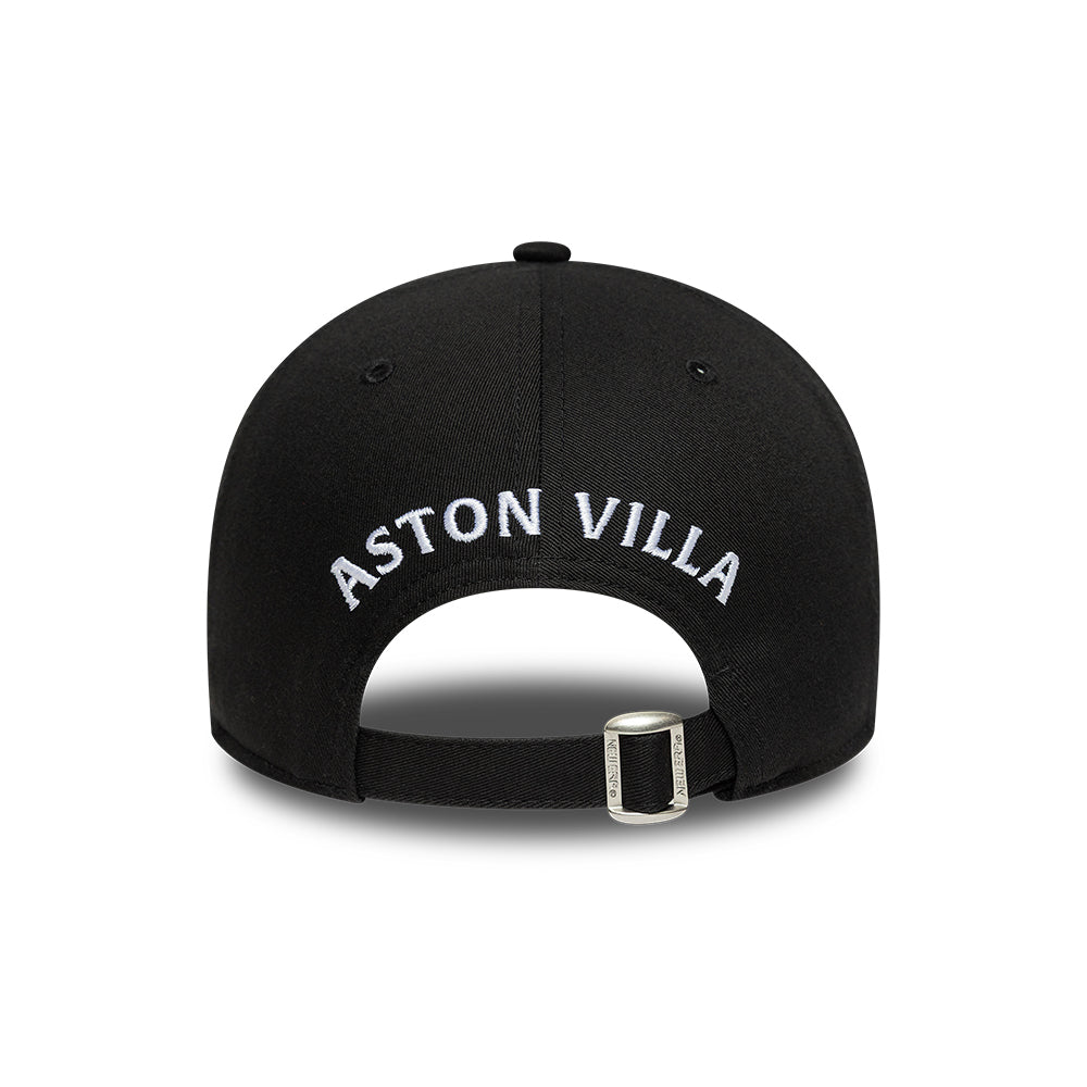 Gorra de béisbol 9FORTY Core Aston Villa FC de New Era - Negro