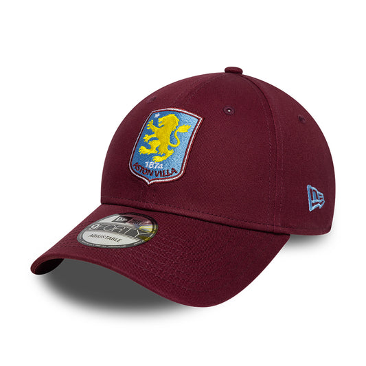 Gorra de béisbol 9FORTY Core Aston Villa FC de New Era - Burdeos