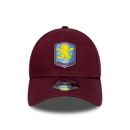 Gorra de béisbol 9FORTY Core Aston Villa FC de New Era - Burdeos