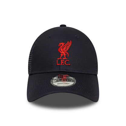 Gorra de camionero 9FORTY League Liverpool FC de New Era - Azul Marino-Rojo