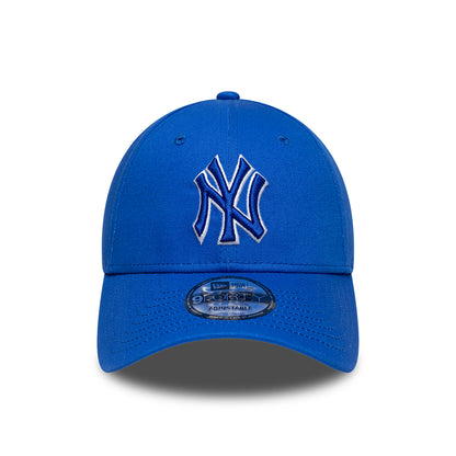 Gorra de béisbol 9FORTY MLB Team Outline New York Yankees de New Era - Azul Radiante-Blanco