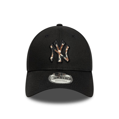 Gorra de béisbol 9FORTY MLB Faux Pony Infill New York Yankees de New Era - Negro