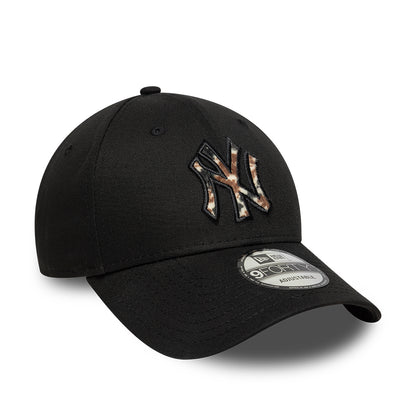 Gorra de béisbol 9FORTY MLB Faux Pony Infill New York Yankees de New Era - Negro
