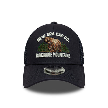 Gorra de camionero 9FORTY M-Crown A-Frame Outdoor de New Era - Azul Marino