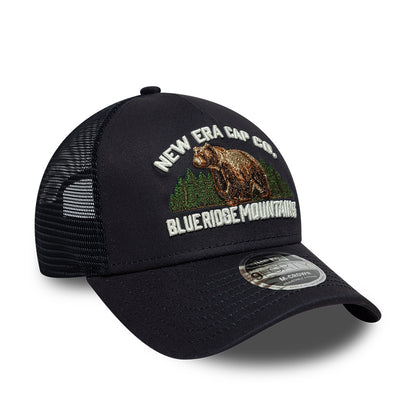 Gorra de camionero 9FORTY M-Crown A-Frame Outdoor de New Era - Azul Marino