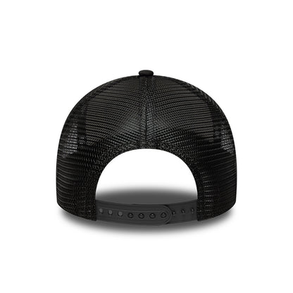 Gorra de camionero 9FORTY A-Frame License Plate New York de New Era - Piedra-Negro