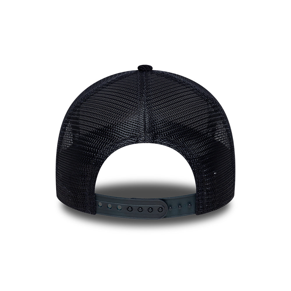Gorra de camionero 9FORTY A-Frame MLB Tonal Cord New York Yankees de New Era - Azul Marino sobre Azul Marino