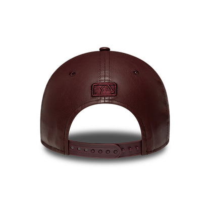 Gorra de béisbol 9FORTY M-Crown MLB Diamante New York Yankees de New Era - Burdeos