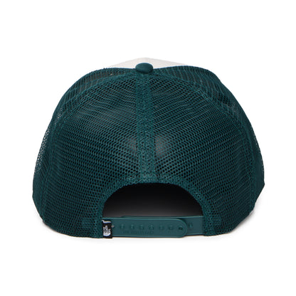 Gorra de camionero Mudder reciclado de The North Face - Blanco Roto-Verde Azulado