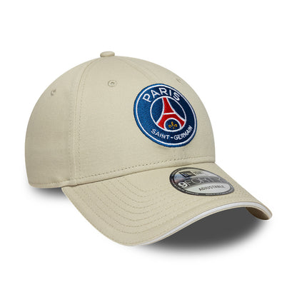 Gorra de béisbol 9FORTY Core Paris Saint-Germain FC de New Era - Piedra