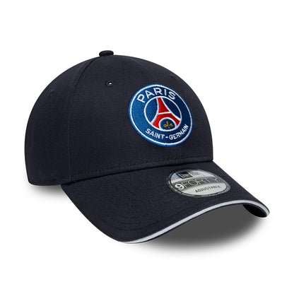 Gorra de béisbol 9FORTY Core Paris Saint-Germain FC de New Era - Azul Marino