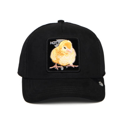 Gorra de camionero Black Out Chick de Goorin - Negro
