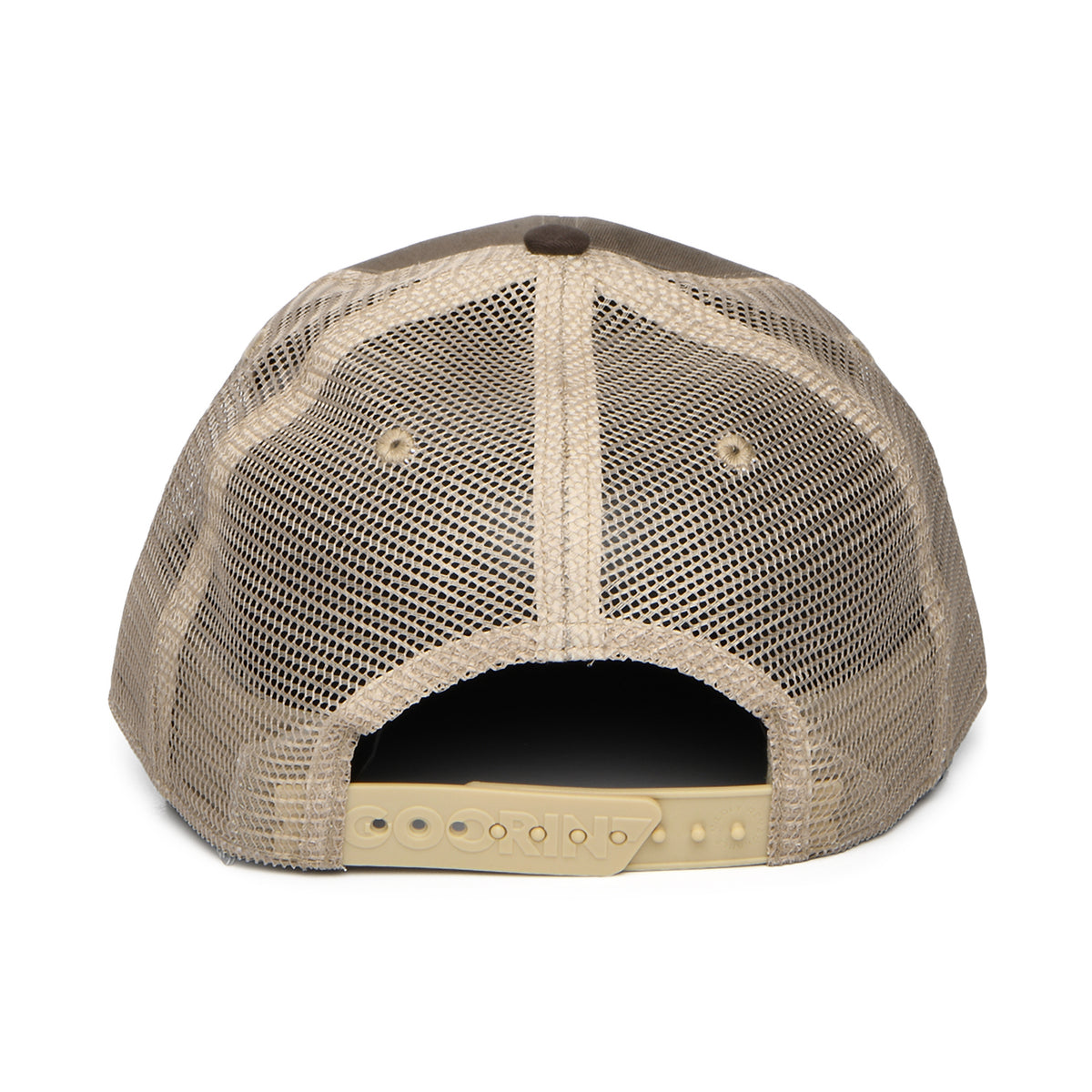 Gorra de camionero Dead Skull de Goorin - Marrón