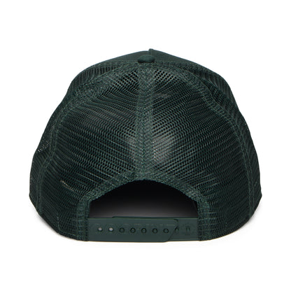 Gorra de camionero Homie Pigeon de Goorin - Verde Oscuro