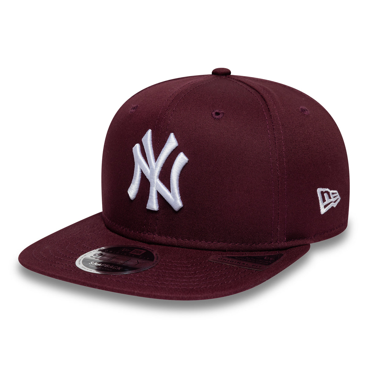 Gorra Snapback 9FIFTY MLB League Essential New York Yankees de New Era - Granate-Blanco