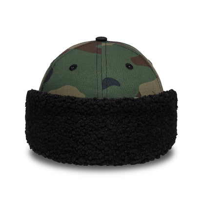 Gorra de béisbol 39THIRTY MLB Down Flap New York Yankees de New Era - Camuflaje-Negro