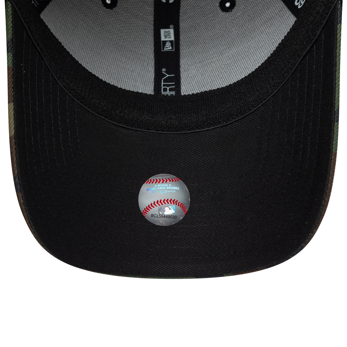 Gorra de béisbol 39THIRTY MLB Down Flap New York Yankees de New Era - Camuflaje-Negro