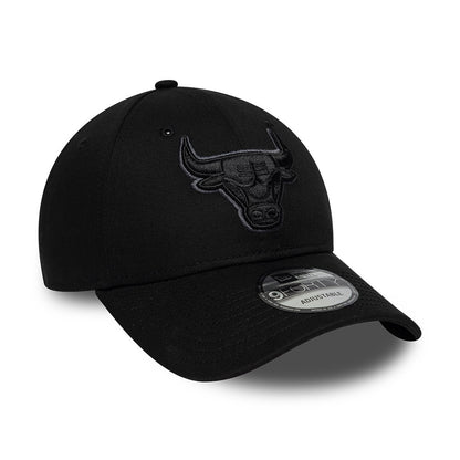 Gorra de béisbol 9FORTY NBA Team Outline Chicago Bulls de New Era - Negro-Gris Oscuro