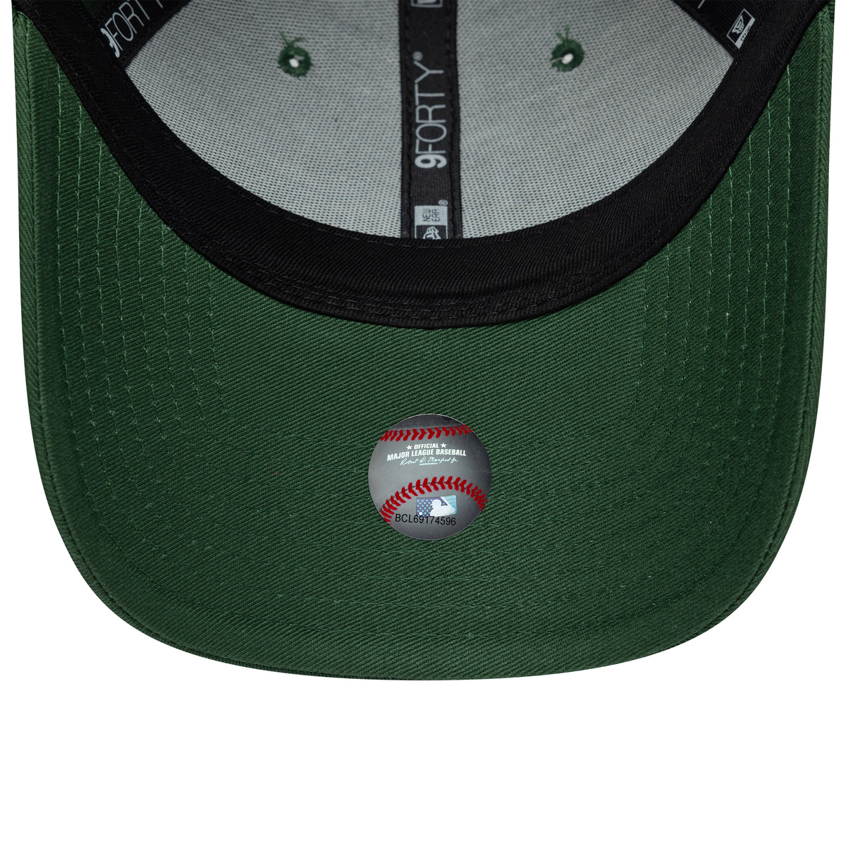 Gorra de béisbol 9FORTY MLB Team Outline L.A. Dodgers de New Era - Verde Oscuro-Blanco