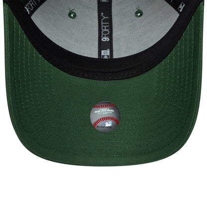 Gorra de béisbol 9FORTY MLB Team Outline L.A. Dodgers de New Era - Verde Oscuro-Blanco