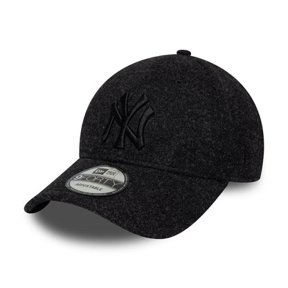 Gorra de béisbol 9FORTY MLB Winter New York Yankees de New Era - Negro Jaspeado