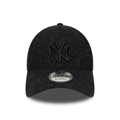 Gorra de béisbol 9FORTY MLB Winter New York Yankees de New Era - Negro Jaspeado