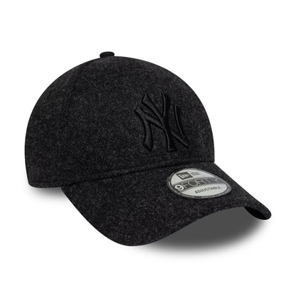 Gorra de béisbol 9FORTY MLB Winter New York Yankees de New Era - Negro Jaspeado