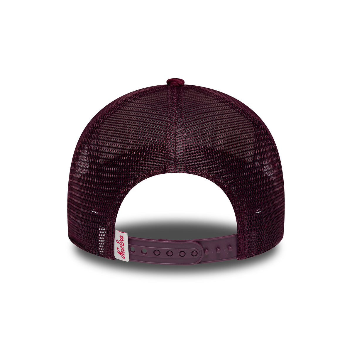 Gorra de camionero 9FORTY A-Frame Cord Visor de New Era - Piedra-Granate