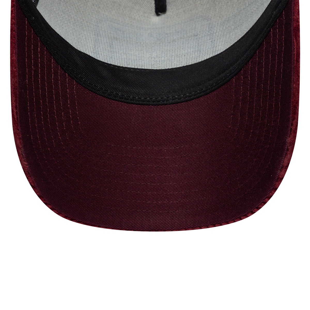 Gorra de camionero 9FORTY A-Frame Cord Visor de New Era - Piedra-Granate