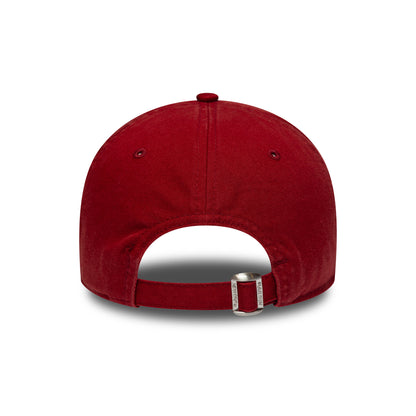 Gorra de béisbol 9TWENTY MLB Washed Midi Logo New York Mets de New Era - Rojo Intenso
