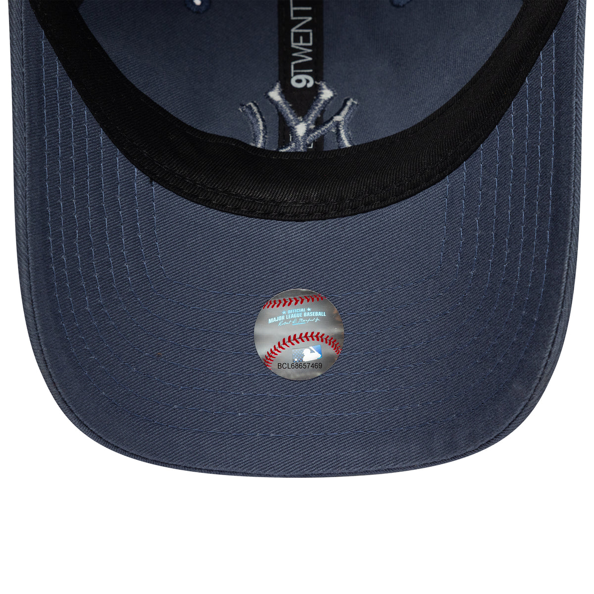 Gorra de béisbol 9TWENTY MLB Washed Midi Logo New York Yankees de New Era - Indigo