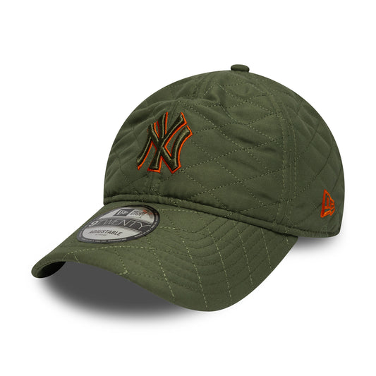 Gorra de béisbol 9TWENTY MLB Padded Outline New York Yankees de New Era - Oliva-Naranja