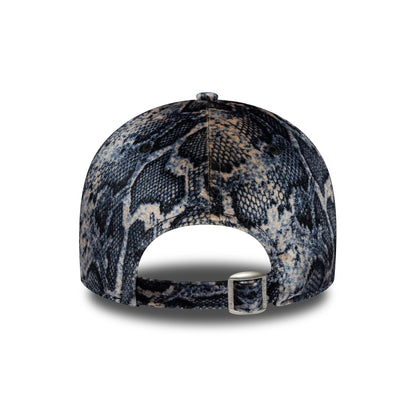 Gorra de béisbol 9FORTY MLB Snake Print New York Yankees de New Era - Negro-Beige