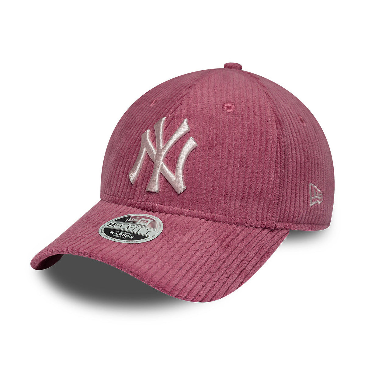 Gorra de béisbol 9FORTY M-Crown MLB Chunky Cord New York Yankees de New Era - Rosa Palo